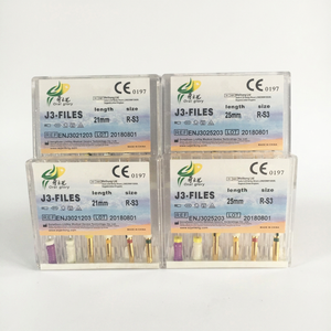 Limes endodontiques dentaires NITI 04 <span class=keywords><strong>06</strong></span> coniques, limes rotatives dentaires - Product Image 1
