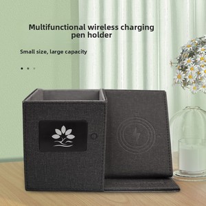 Support de charge créatif multifonctionnel pour stylo, avec écran lumineux, pour bureau, rangement de bureau, vente en gros - Product Image 4