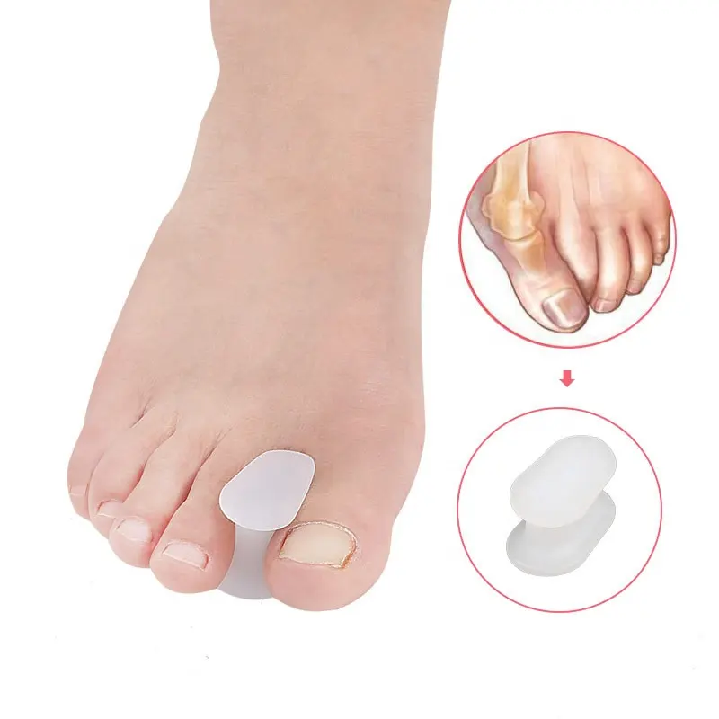 gel silicone big toe spreaders stretcher foot care correct pedicure toe spacers toe separators for women men feet