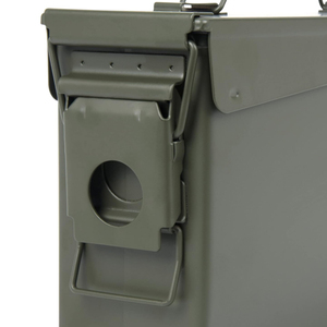 Shuaima Ammo Case <strong>Safe</strong> Lockable Green Rectangular Metal Box .30 Cal Water Resistant <strong>Tool</strong> 3-Year Warranty - Product Image 3