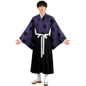 Costume de cosplay Demon Slayer Genya pour adultes, costumes unisexes avec étiquette et marqueurs - Product Image 3