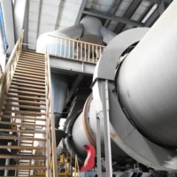 Secador Rotatorio Industrial de 5tph para Secado de Materiales con Alta Humedad