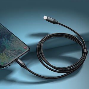 Câble USB 3.0 Type C tressé en nylon Schitec, livraison rapide, 3A, charge rapide, synchronisation des données, câble USB C pour appareil mobile - Product Image 6