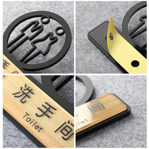 Segnale in acrilico per <span class=keywords><strong>divieto</strong></span> <span class=keywords><strong>di</strong></span> fumo, targa autoadesiva da parete per area fumatori, impermeabile per ufficio, hotel, luoghi pubblici - Product Image 5