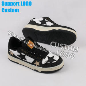 Zapatillas de deporte al por mayor moda original logotipo personalizado clásico retro cuero genuino hombres deporte baloncesto zapatos - Product Image 3