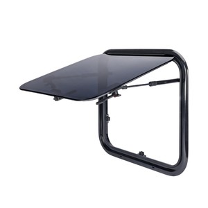 Fenêtre de caravane en verre acrylique avec cadre en aluminium E-Mark 700x400mm, fenêtre de remplacement pour camping-car, caravane, motorhome - Product Image 3