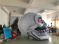 Ballon gonflable géant pour adulte, modèle de tête de mort, crâne, Halloween