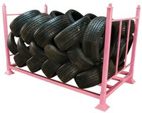 TER Étagère de stockage de pneus personnalisée, réglable, multi-niveaux, mobile, détachable, en acier robuste, pour chariots, palettes, voitures, camions, motos