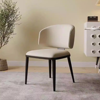 Chaises de salle à manger modernes en similicuir pour restaurant