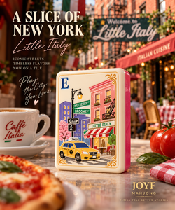 Juego de Mahjong Americano de Nueva York, 160 Piezas, Ecológico, para 4 Jugadores, Fichas Acrílicas de Lujo, Diseño Icónico de Nueva York, Personalizable OEM/ODM - Product Image 2