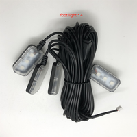 Prix Usine Universel Ambiance 256 Couleurs Lumière LED Ambiante Éclairage Décoratif Intérieur de Voiture