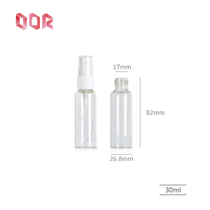 Bouteille en verre d'huile essentielle transparente ambrée épaisse et haute de 30 ml, bouteilles de parfum en verre avec bouchon pulvérisateur noir doré, personnalisable - Product Image 3