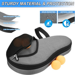 Bolsa de tenis de mesa Oxford ligera con cordón muestra gratis para logotipo personalizado - Product Image 4