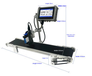 Yaomatec 5cm 7 pouces quatre têtes TIJ Date <span class=keywords><strong>et</strong></span> heure Machine à jet d'encre pour Logo <span class=keywords><strong>en</strong></span> métal imprimante à jet d'encre thermique Machine de codage - Product Image 6