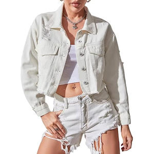 Dernière conception de vestes courtes vierges de base coupe ajustée pour femmes à vendre vestes respirantes pour femmes de toutes les couleurs et tailles - Product Image 1