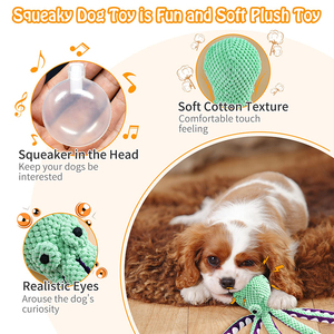 Oferta Especial Juguete Chirriante de Peluche para Perro, Accesorio Divertido, Resistente y Ecológico para Cachorros, Estilo Lindo - Product Image 3