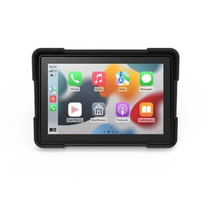 Azton xách tay 5 inch GPS navigation không thấm nước Màn hình cảm ứng đài phát thanh <span class=keywords><strong>DVD</strong></span> <span class=keywords><strong>Player</strong></span> ô tô video - Product Image 1