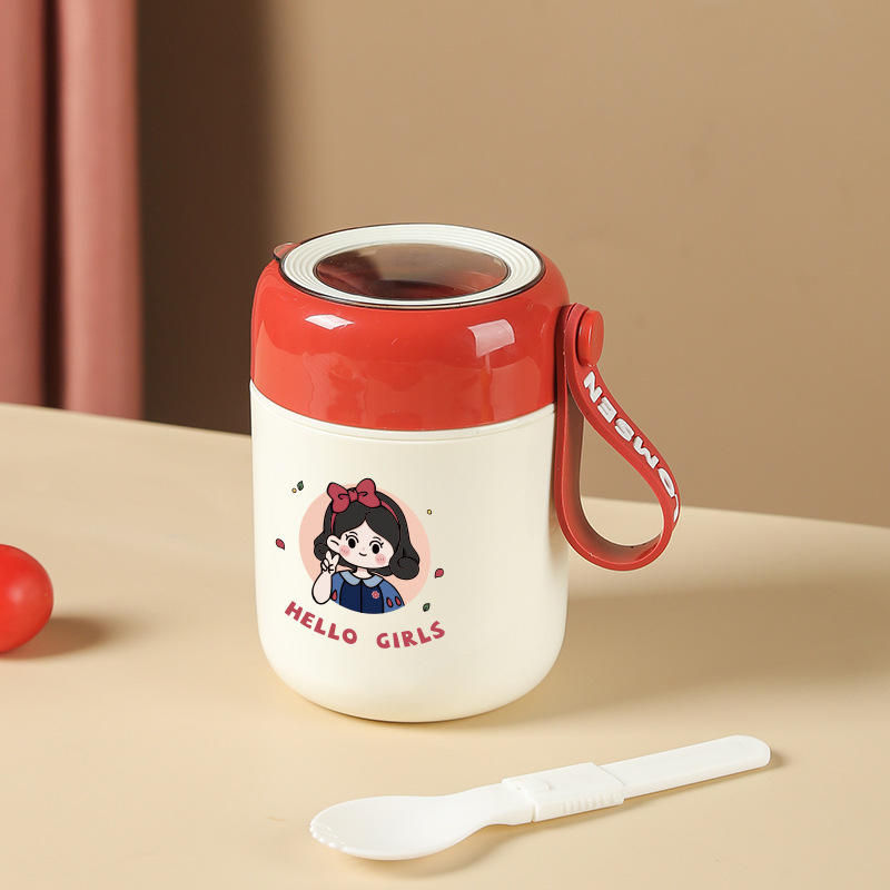 Autocollant de fille rouge [isolation en mousse]