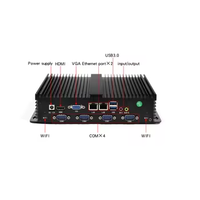 Mini PC Industrial sin ventilador Intel Core Mini Desktop P RK 3288 RK3399 RK3566 DDR5 64GB 2 X RS232/422/485 Computadora integrada