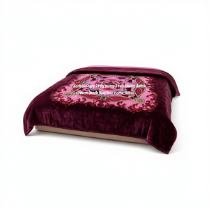<b>Korean</b> Style Luxury 2 Ply Polyester Mink <b>Blanket</b> 6 KG 1263 GSM Soft Warm Raschel 220x240cm All-Season Geometric Pattern Bulk - Product Image 1