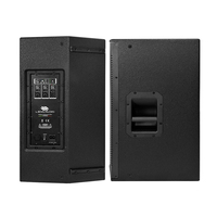 Amplificateur audio professionnel de classe D 2100W 15 pouces Haut-parleur de scène en bois Bluetooth DSP