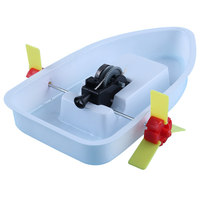 Kit de Montaje de Barco de Agua DIY, Experimento Científico, Material Didáctico STEM, Juguete Educativo para Niños, Aprendizaje Temprano de Física, Regalo Creativo