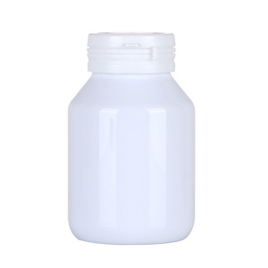 Bouteille larme blanche Bouteilles <span class=keywords><strong>Patron</strong></span> vides pour pilules de santé Distributeur de détergent à lessive Emballage de bouteille de supplément - Product Image 1