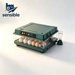 Incubateur automatique pour 48 œufs, couveuse à double alimentation avec fenêtre de visualisation transparente pour poulets, canards, oies - Product Image 6