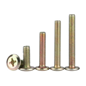 Flat Head Phillips Screw M6 M8 Beveled Crosshead Class 8.8 Grade A Carbon Steel For Wood Furniture Construction - Product Image 2