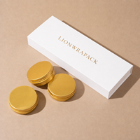 Coffret cadeau d'huiles essentielles d'aromathérapie personnalisé, emballage à rabat magnétique avec sac en papier Lionwrapack