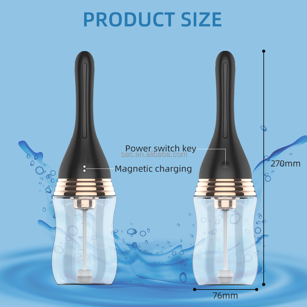 Water and Power Anal - Adult Sex Toy with Vibrating Enema Water and Power Anal - Adult Sex Toy with Vibrating Enema