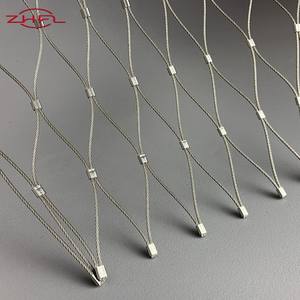 Grillage en fil métallique tissé en acier inoxydable AISI 304 316, filet flexible pour garde-corps, haute résistance, durable, avec service de découpe - Product Image 4