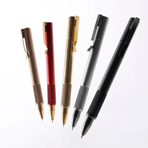 Stainless Steel <b>Refill</b> Cover <b>Pen</b> Jacket Magnalock Brass <b>Pen</b> Shell Compatible with 700 <b>Refills</b> - Product Image 2