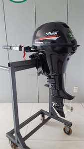 Nuevo <span class=keywords><strong>Motor</strong></span> Fuera de Borda Marino AIQIDI de 9.9HP, <span class=keywords><strong>4</strong></span> <span class=keywords><strong>Tiempos</strong></span>, Gasolina, Refrigerado por Agua, con Control de Timón, Arranque Manual y Eje Largo - Product Image 5