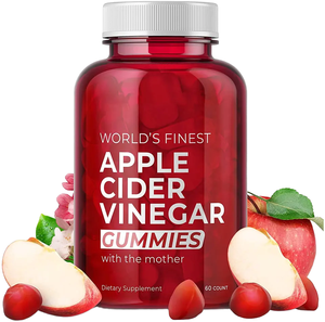 Caramelle Gommose con Vitamina D3 e K2 per Adulti, Antiossidanti e Anti-Invecchiamento, Gommose al Sidro di Mele Viger - Product Image 1