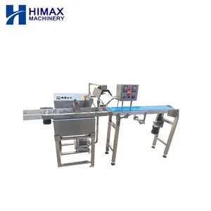 Chocolate Enrober Making Line with Cooling Tunnel Machines Cooling Belt Cabinet For Chocolate Industry