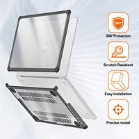 Couverture complète cristal TPU Apple ordinateur portable Mac book Air 13.3 pouces anti-dérapant housse de protection persienne Design A1932/A2179/A2337
