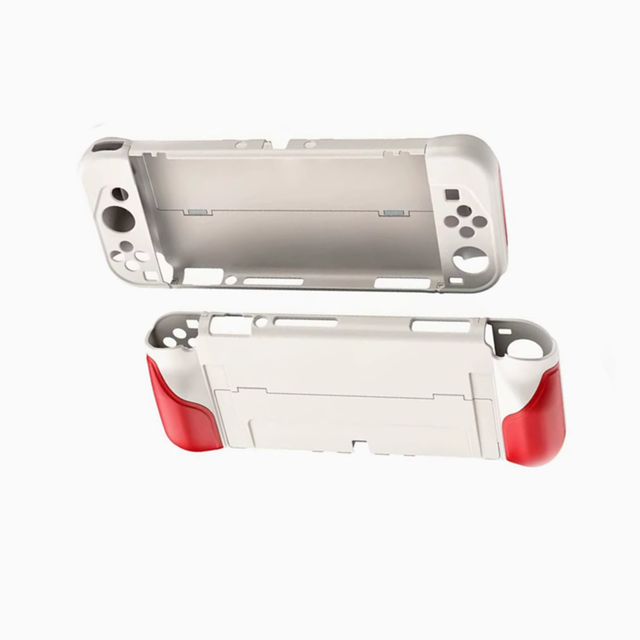 Protective Shell Dustproof Hard Case Console Grip Cover for Nintendo Switch OLED Console Controller Accessories Skin Case