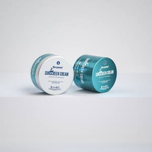 Tarros de Aluminio Personalizados para Crema Solar, Envases para Cuidado Personal con Logotipo Serigrafiado y Tapa de Rosca - Product Image 2