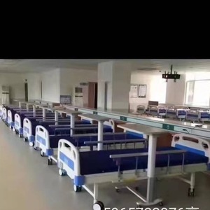 Xin Yuchen Manual Hospital <b>Bed</b> YC-B08 Single Crank Steel <b>Frame</b> With Detachable Head And Foot <b>For</b> Easy Cleaning - Product Image 2