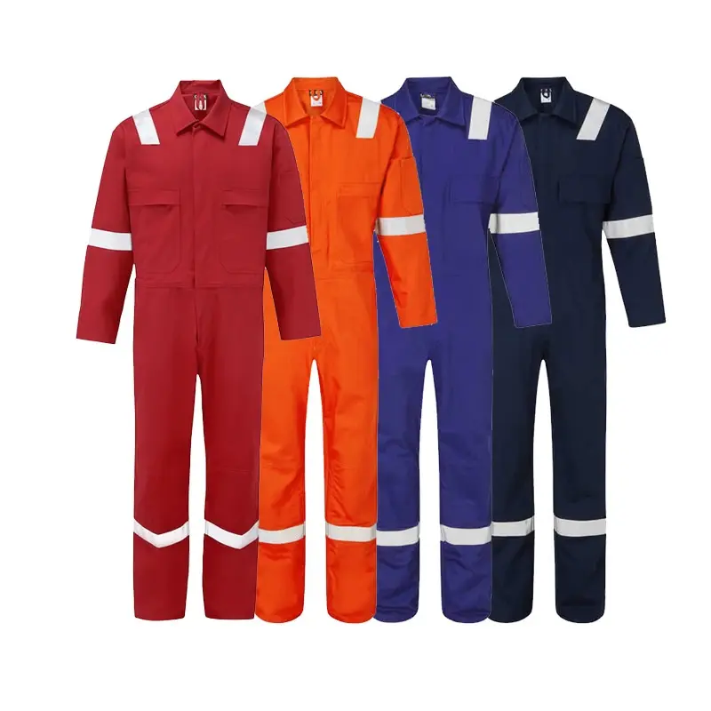 Excellent Quality Mechanic Blue Work Men Protective Clothes Overall Workwear For Construction Working