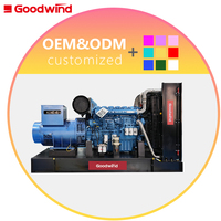Groupe électrogène diesel sur mesure 80-100 kVA 400 kW authentique, refroidi par eau, démarrage électrique, insonorisé, pour alimentation de secours de centre de données