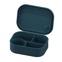 Boîte à lunch de bureau en silicone Click To Go écologique avec compartiment pour enfants, enfants et adultes