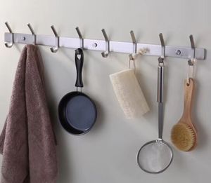 נירוסטה כבד החובה מעל דלת מחזיק קולב למעיילים, גלימות, כובעים - Product Image 6