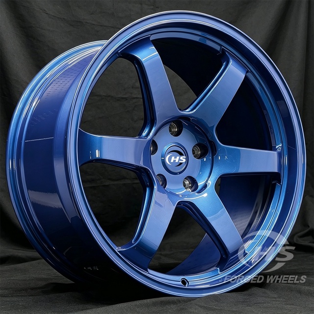 HS Custom Racing Monoblock Forged Wheels Car 5x114.3 16 17 18 19 20Inch Rims for Audi RS5 RS7 Volkswagen Golf GTI