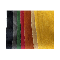 Cuir synthétique végétalien ultra-doux en PU pour vêtements, vente en gros |   Tissu souple de 0,8 mm pour vestes tendance, jupes et vêtements de luxe