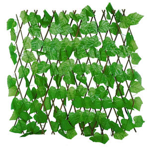 Clôture artificielle Wan Chen 40x70cm en plastique imitation bois, feuille d'érable, lierre vert, écran de jardin décoratif pour l'intimité - Product Image 3