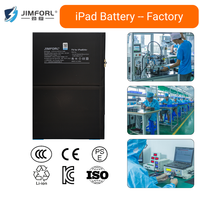 Baterai Pabrik JIMFORL untuk iPad 2 3 4 5 6 7 8 9 Pengganti Baterai A1432 Mini 1