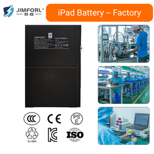 Batterie di Ricambio JIMFORL per iPad 2 3 4 5 6 7 8 9, Modello <span class=keywords><strong>A1432</strong></span> Mini 1 - Product Image 1