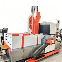 Mesin Bor, Tap, dan Milling CNC Gantry Bergerak Kecepatan Tinggi Multifungsi untuk Peralatan Pengeboran Logam